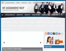 Tablet Screenshot of myassignmenthelp.mobi