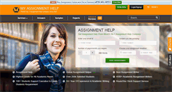 Desktop Screenshot of myassignmenthelp.com