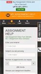 Mobile Screenshot of myassignmenthelp.com